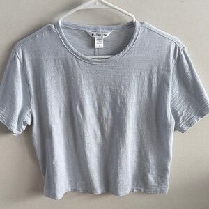 Athleta Sky Blue Crop Top